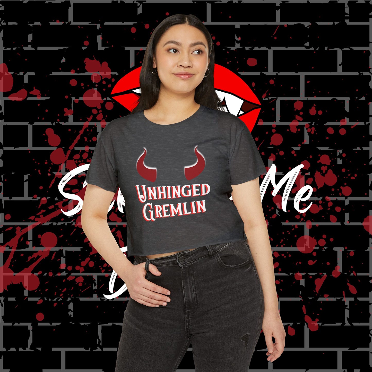 Unhinged Gremlin Crop Top
