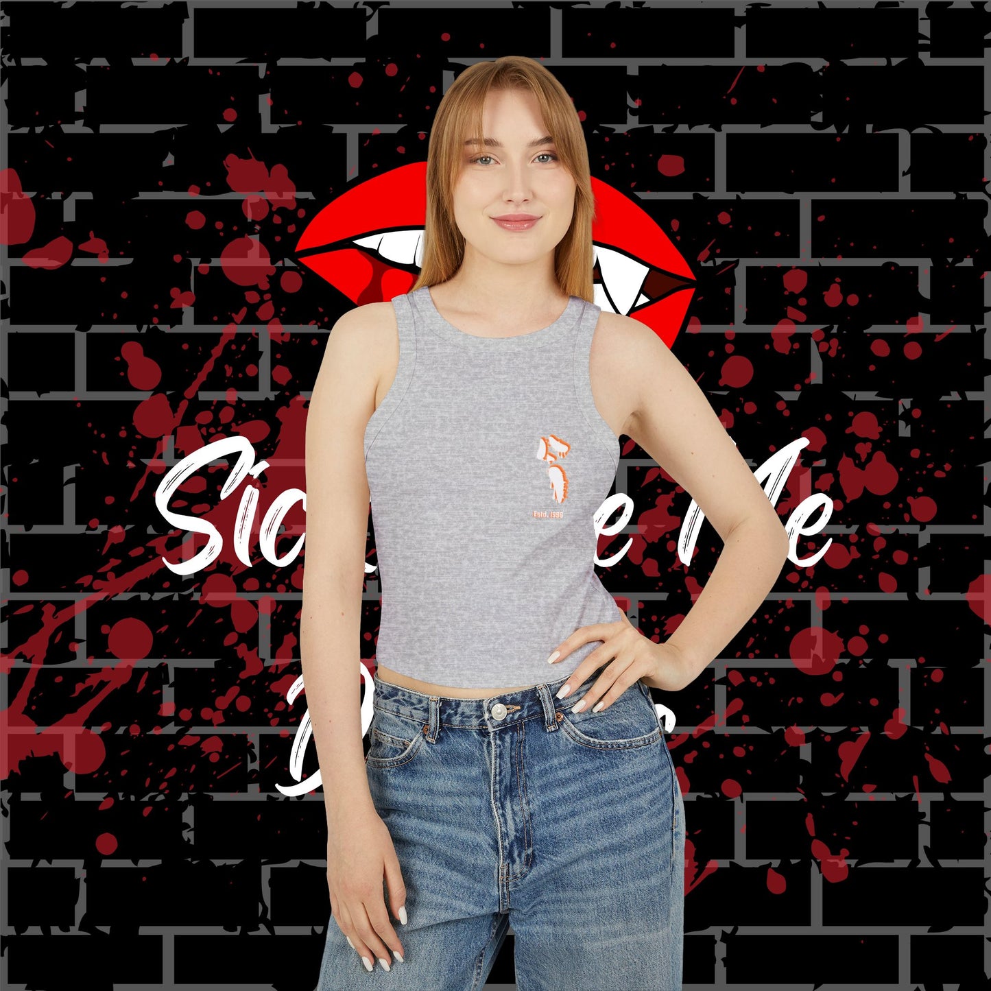 Ghosty Girls Racer Tank