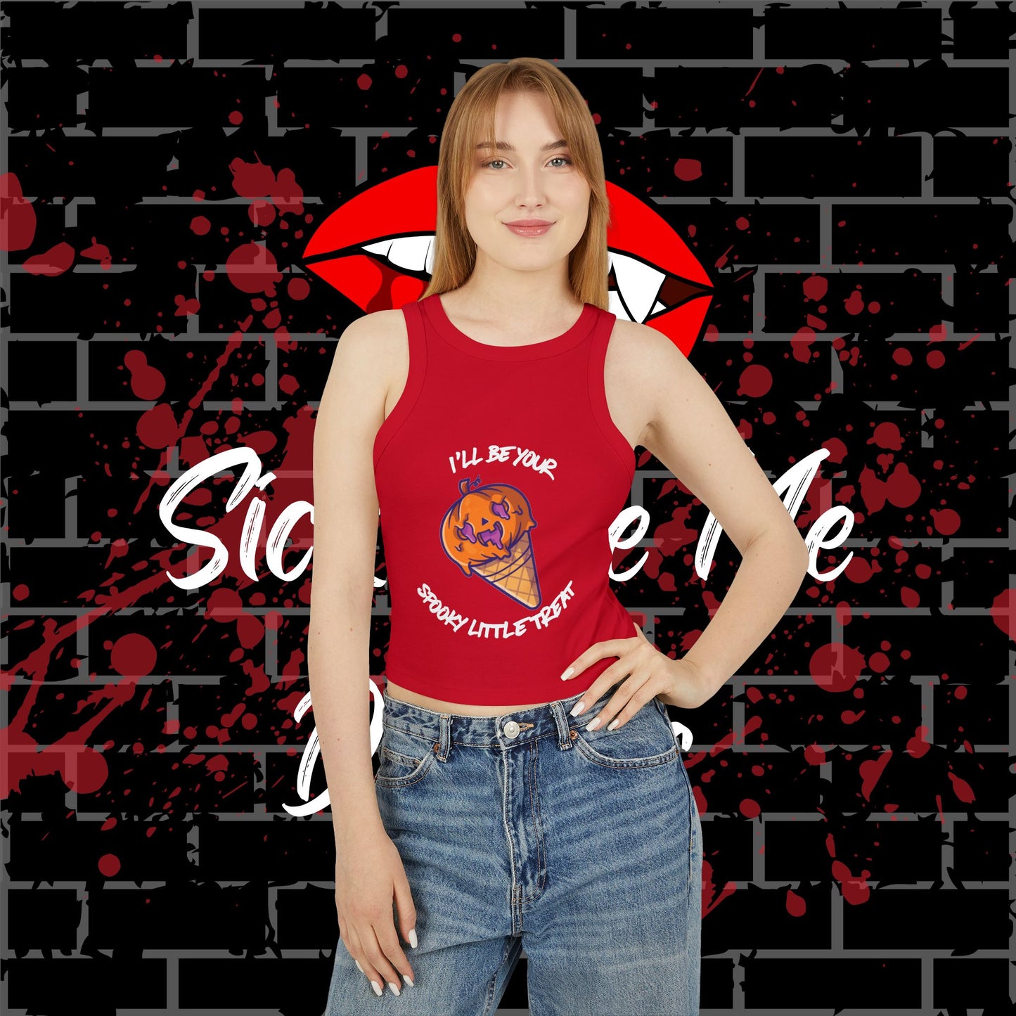 Spooky Treat Racer Tank