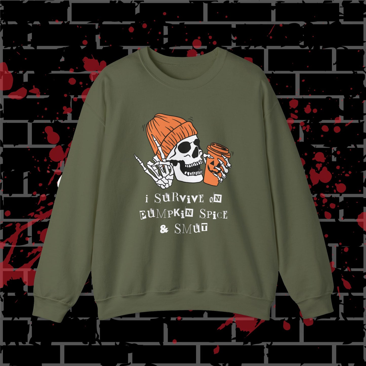 Pumpkin Spice & Smut Crewneck