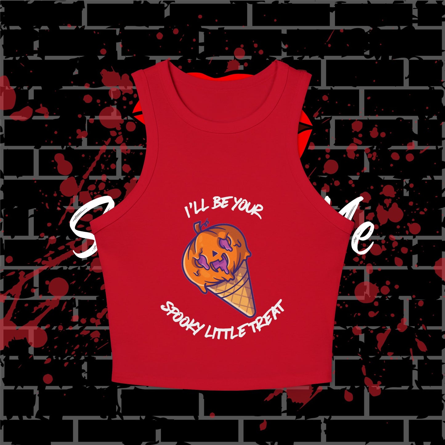 Spooky Treat Racer Tank