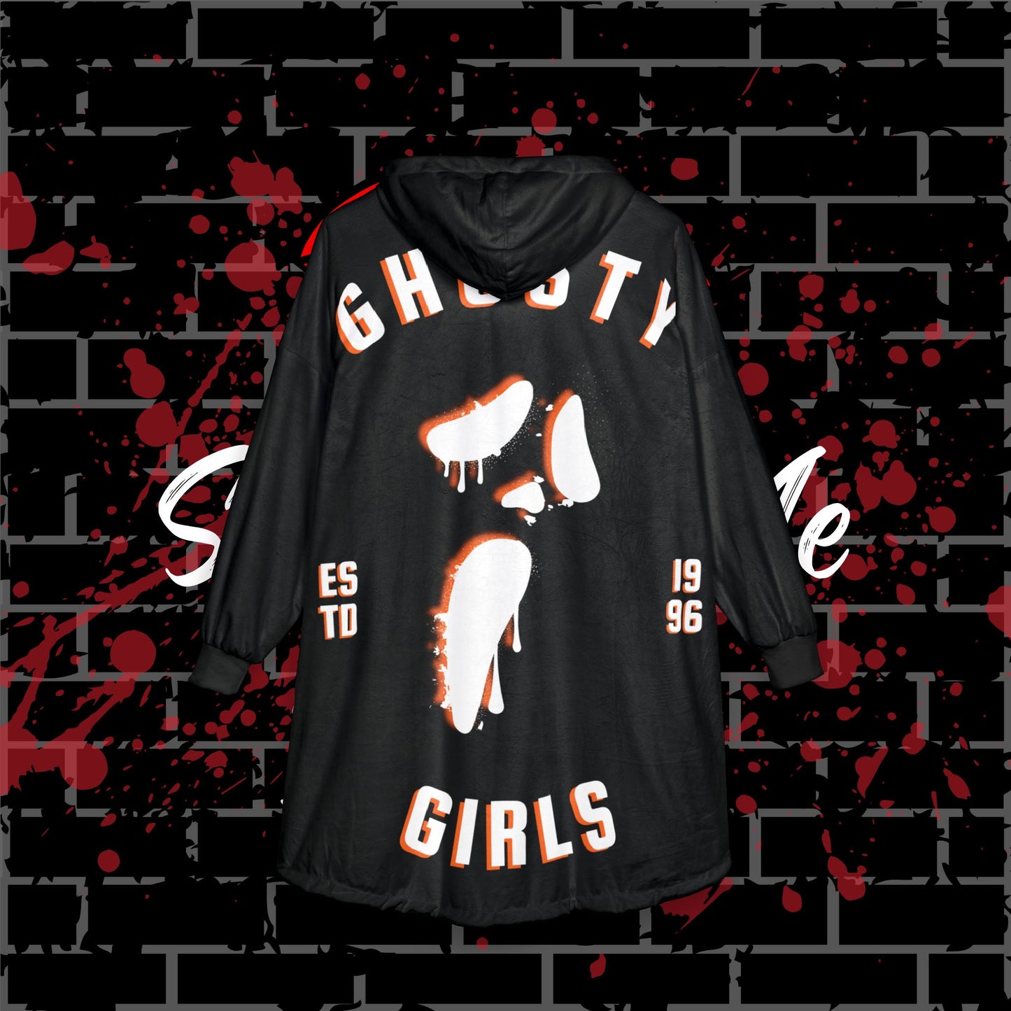 Ghosty Girls Hooded Blanket