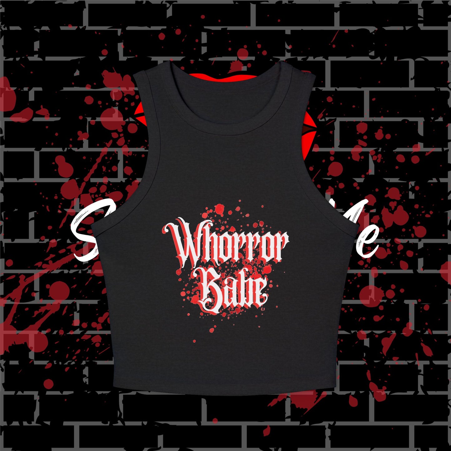 Whorror Babe Racer Tank