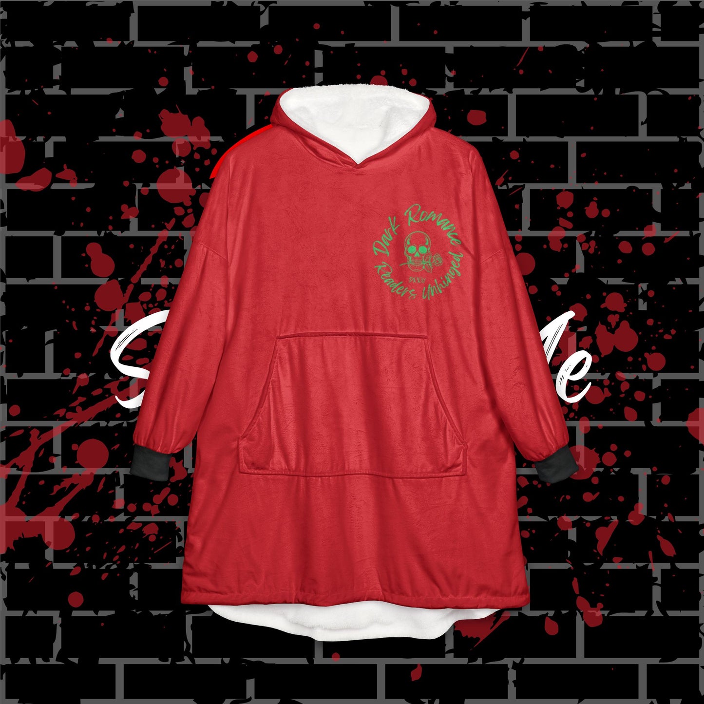 DRRU X-Mas Hooded Blanket(red)