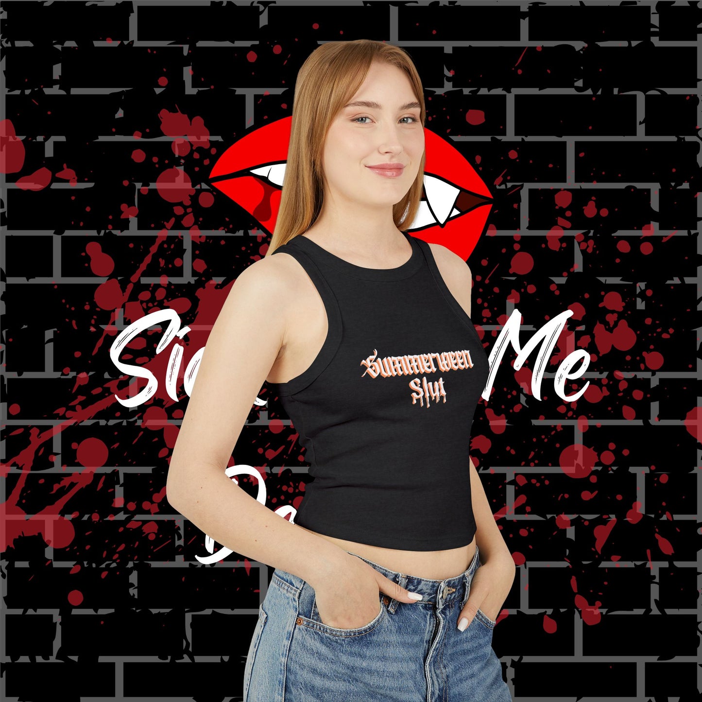 Summerween Racer Tank Top