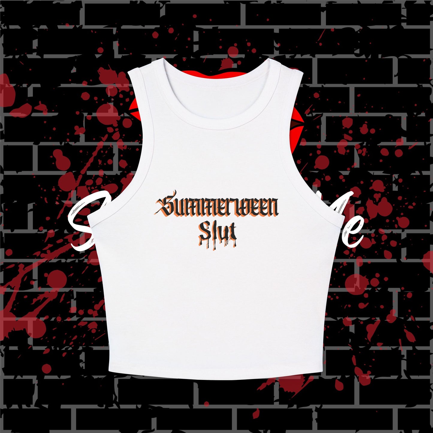 Summerween Racer Tank Top 2