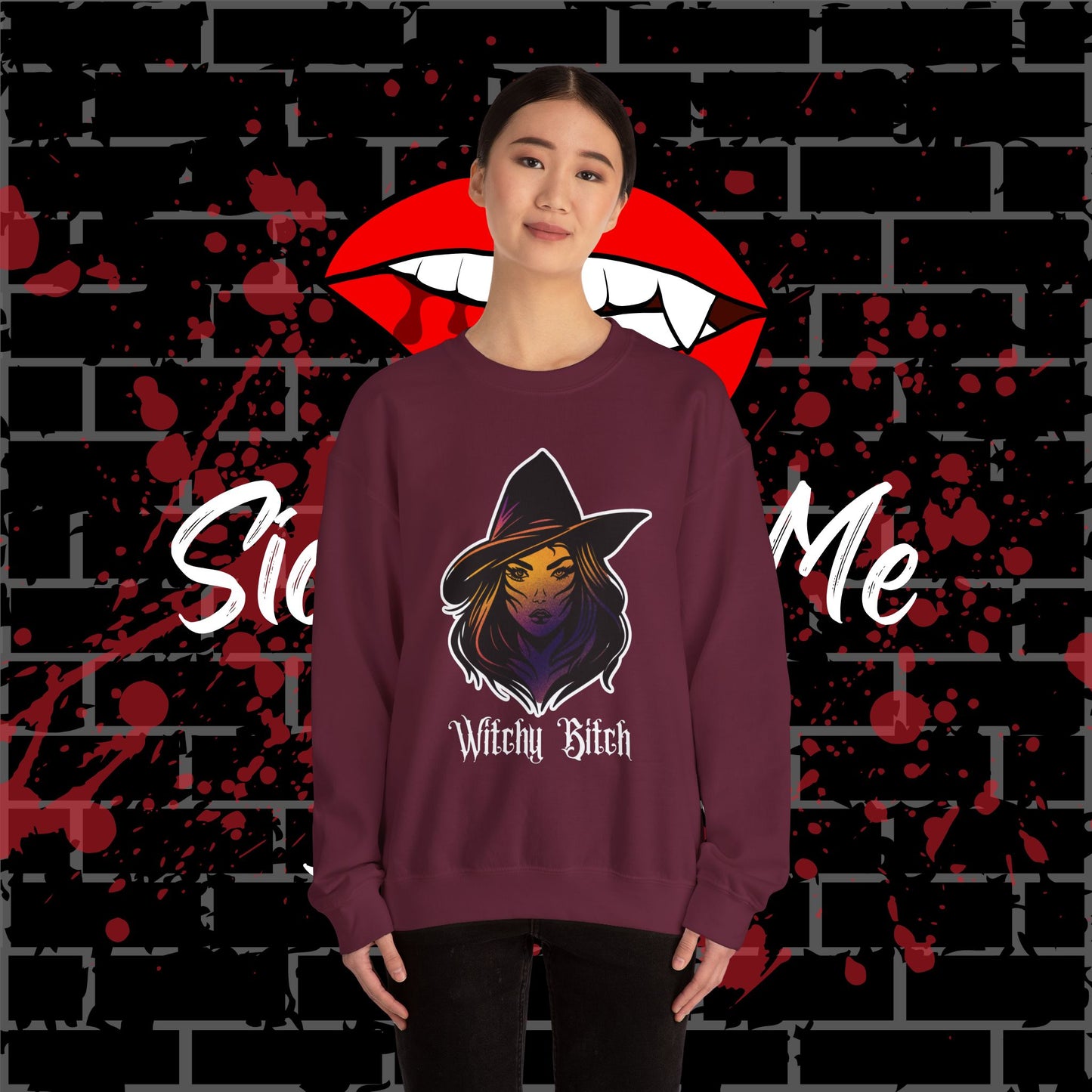 Witchy Bitch Crewneck Sweatshirt