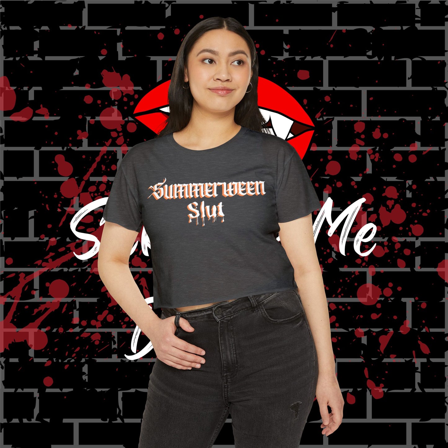 Summerween Crop Top