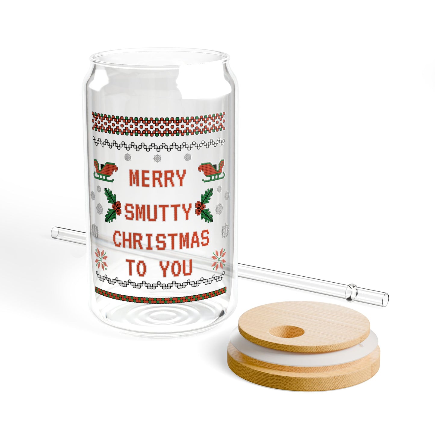 Merry Smutty Glass