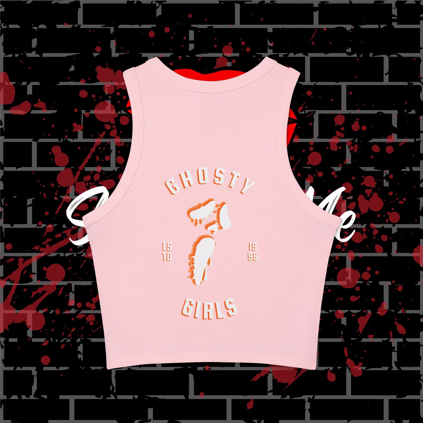 Ghosty Girls Racer Tank