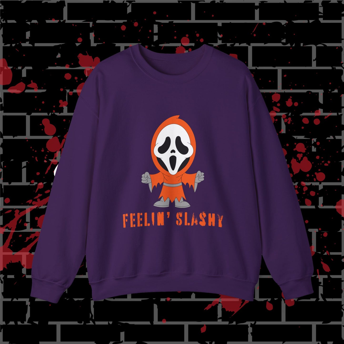 Feelin' Slashy Crewneck Sweatshirt