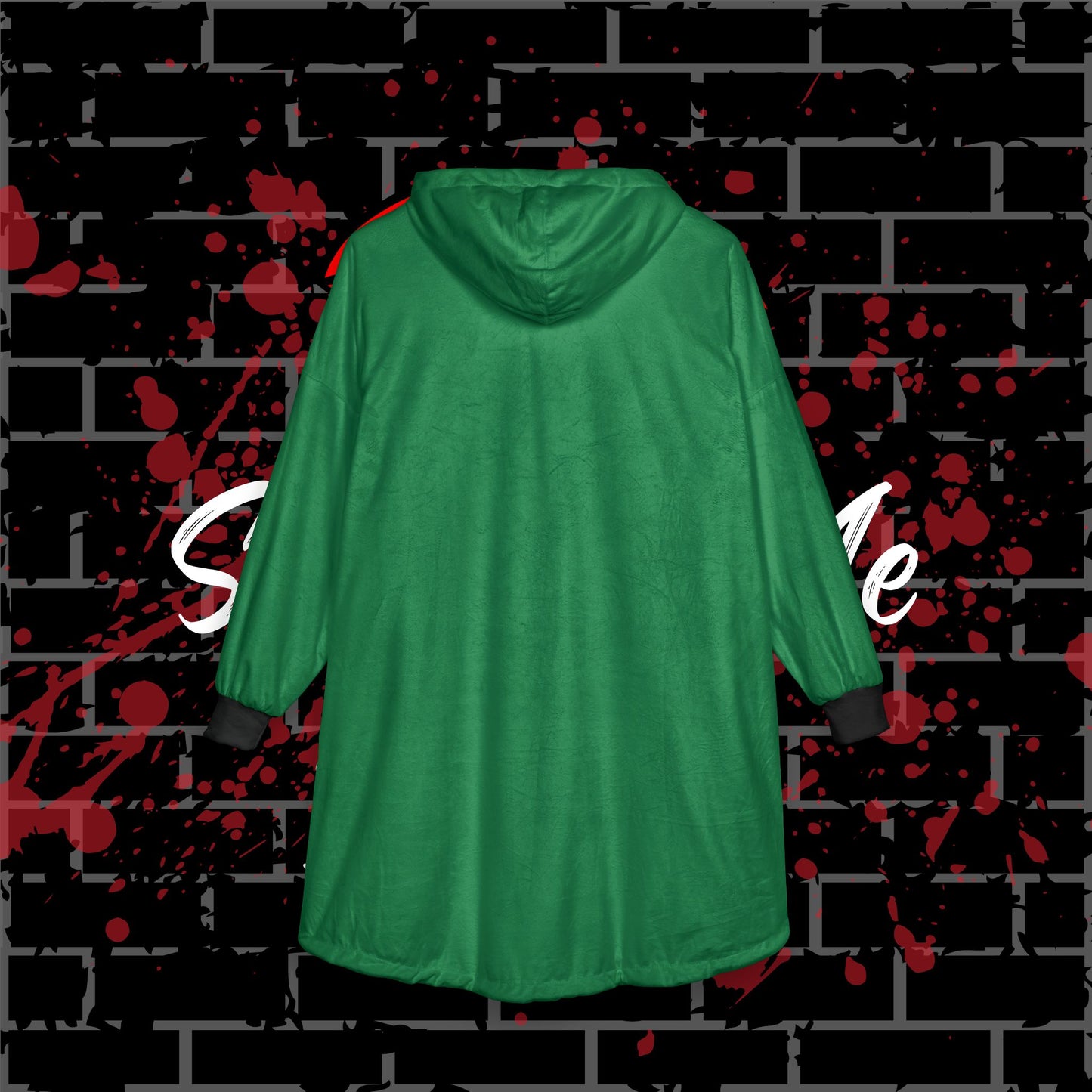 Team Smutty Hooded Blanket(green)