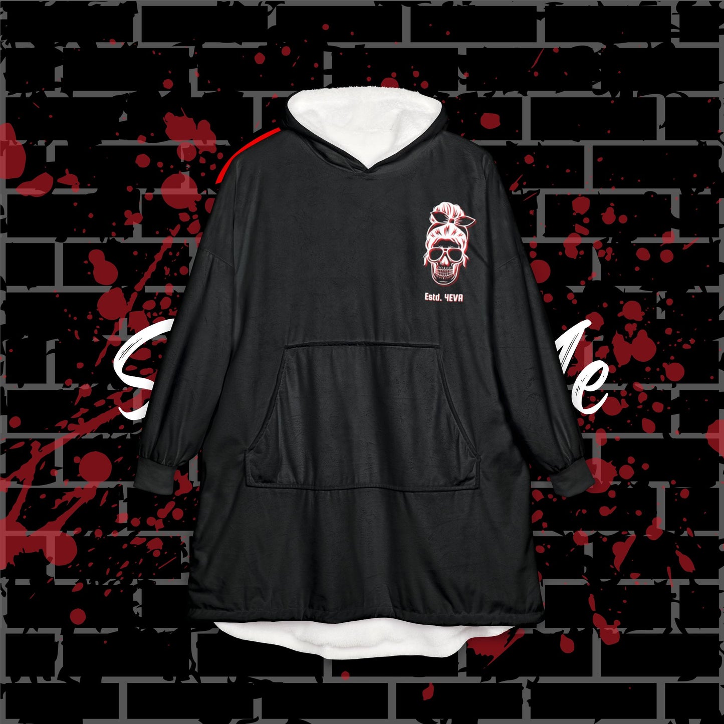 FAFO Mom Hooded Blanket