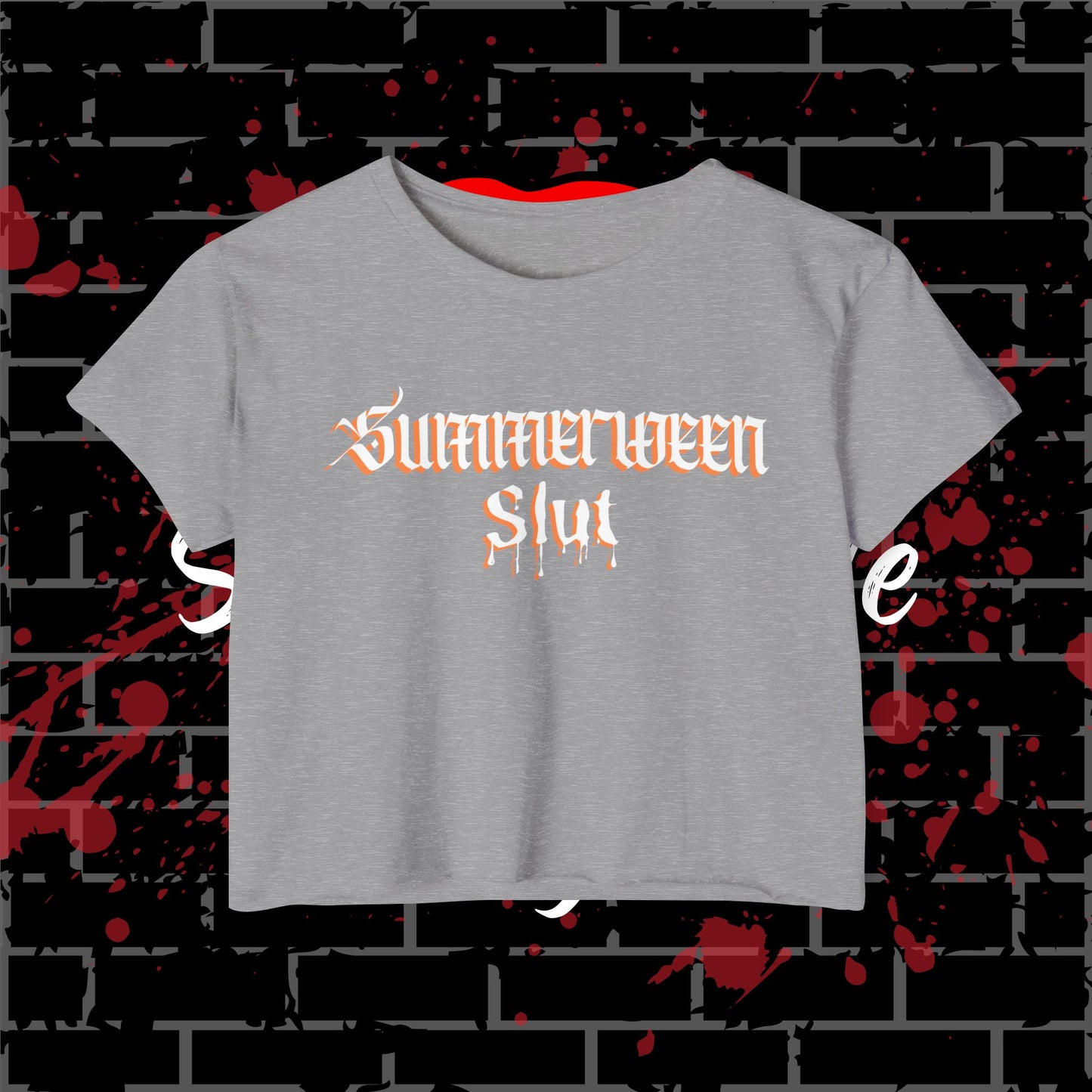 Summerween Crop Top
