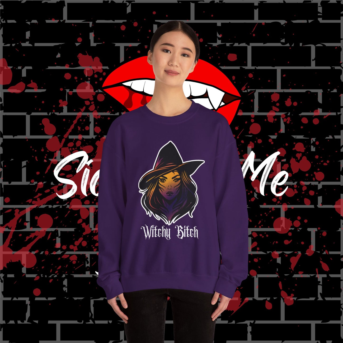 Witchy Bitch Crewneck Sweatshirt