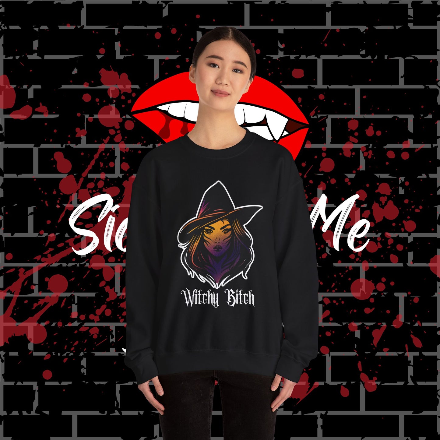 Witchy Bitch Crewneck Sweatshirt