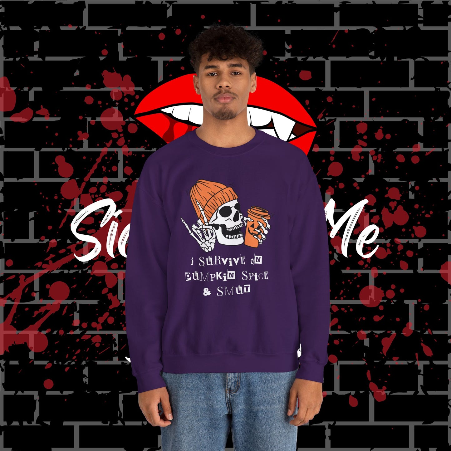 Pumpkin Spice & Smut Crewneck