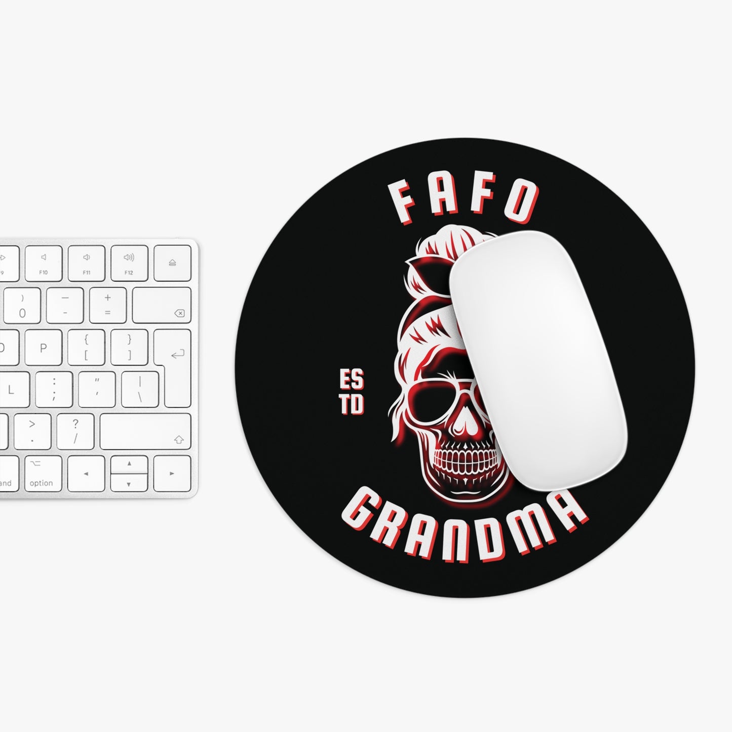FAFO Grandma Mouse Pad
