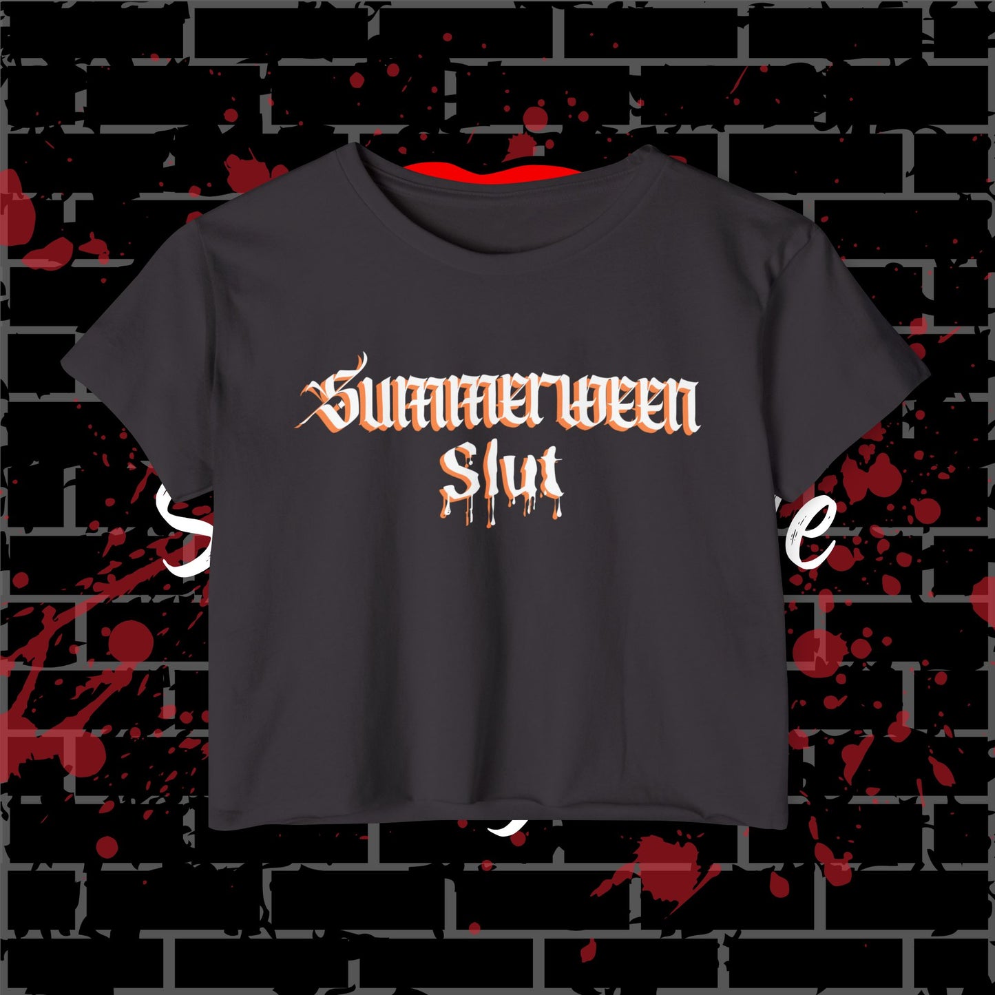 Summerween Crop Top