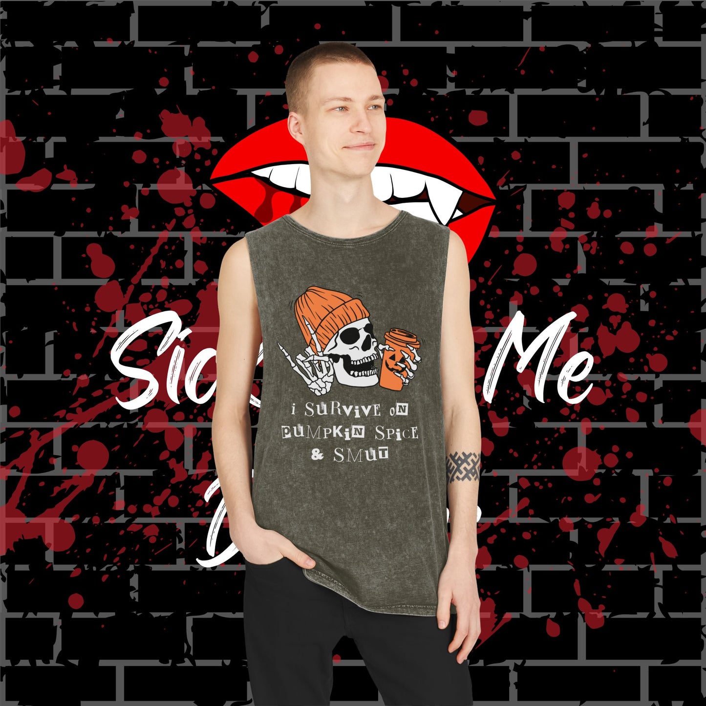 Pumpkin Spice & Smut Tank