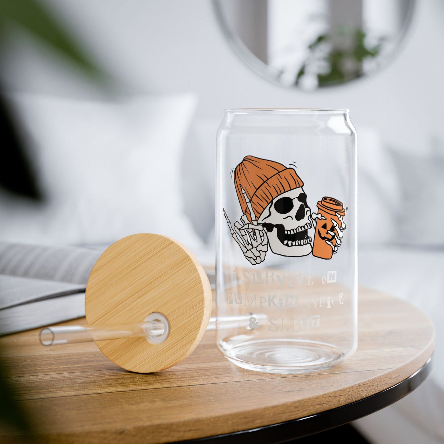 Pumpkin Spice & Smut Glass