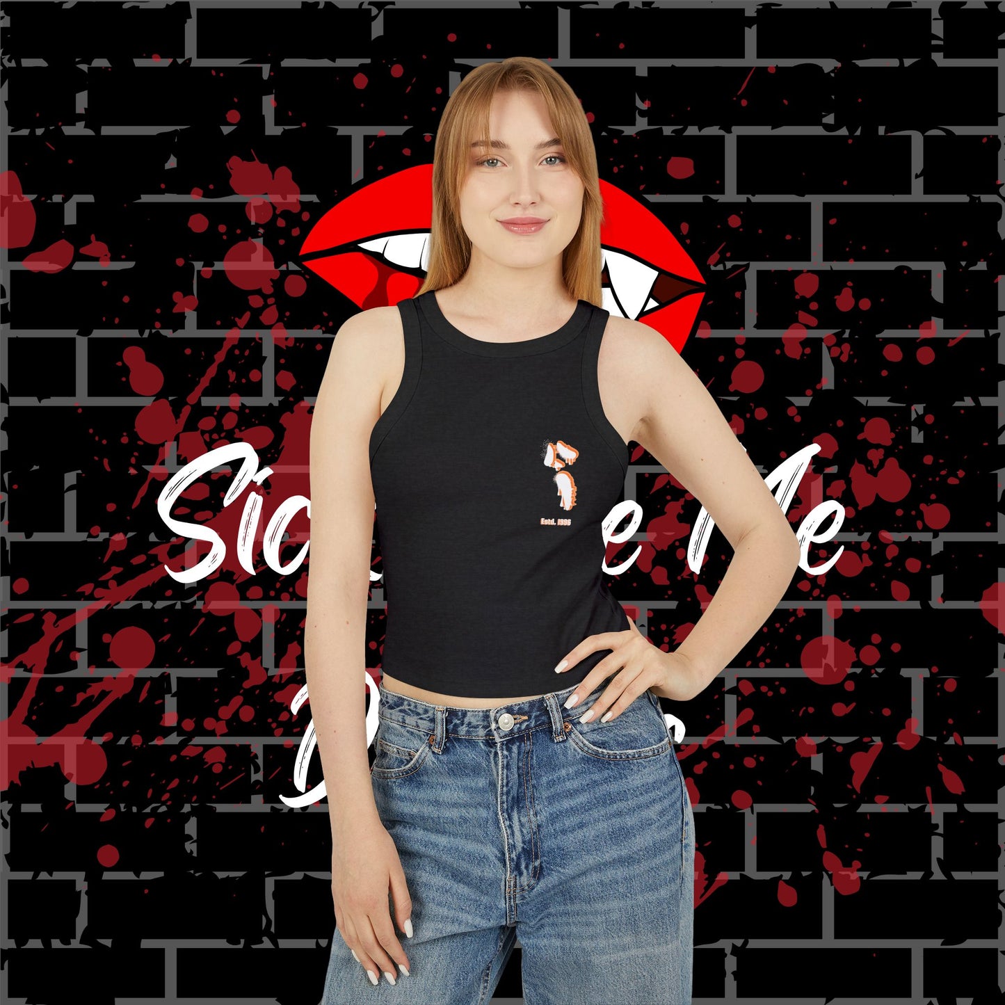 Ghosty Girls Racer Tank