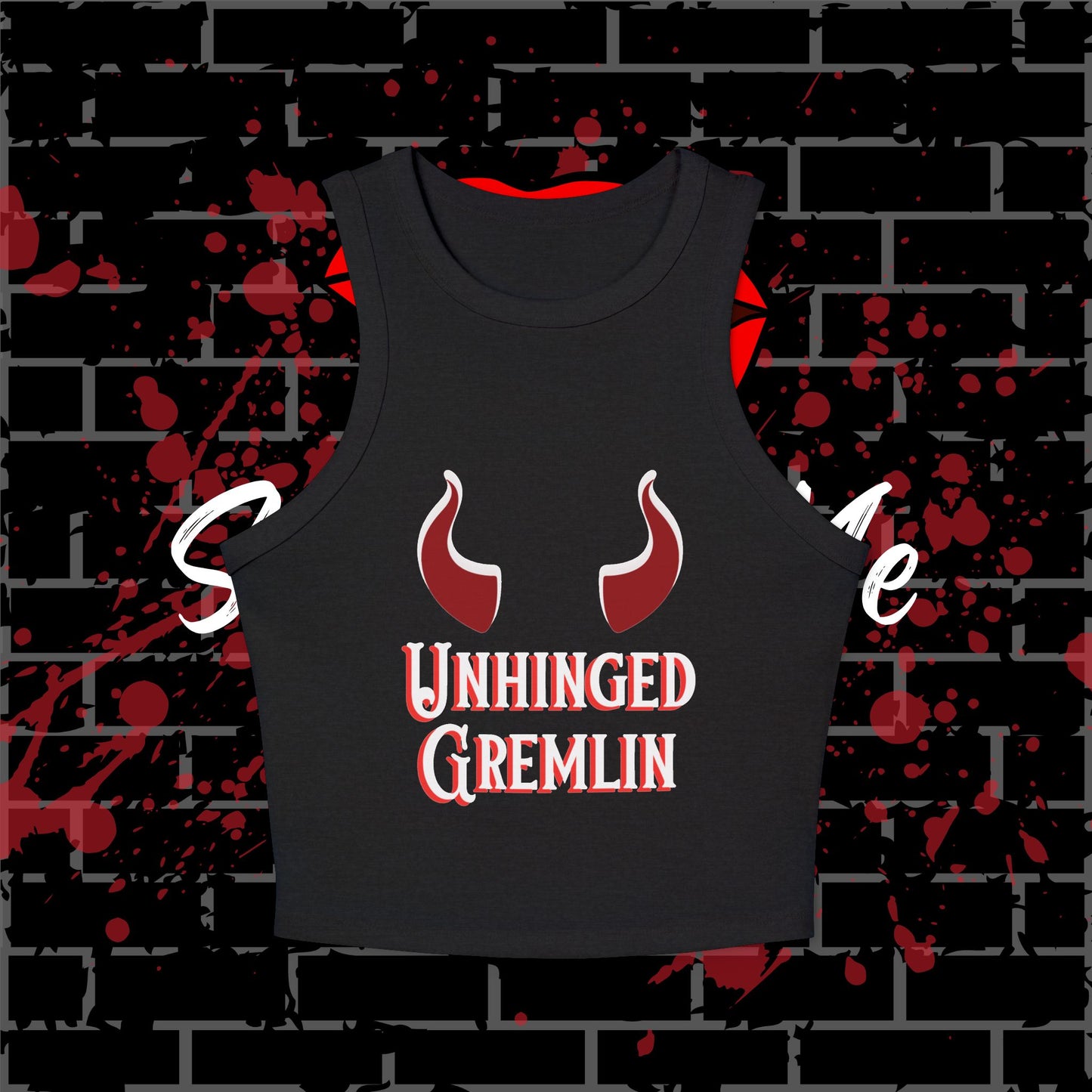 Unhinged Gremlin Racer Tank