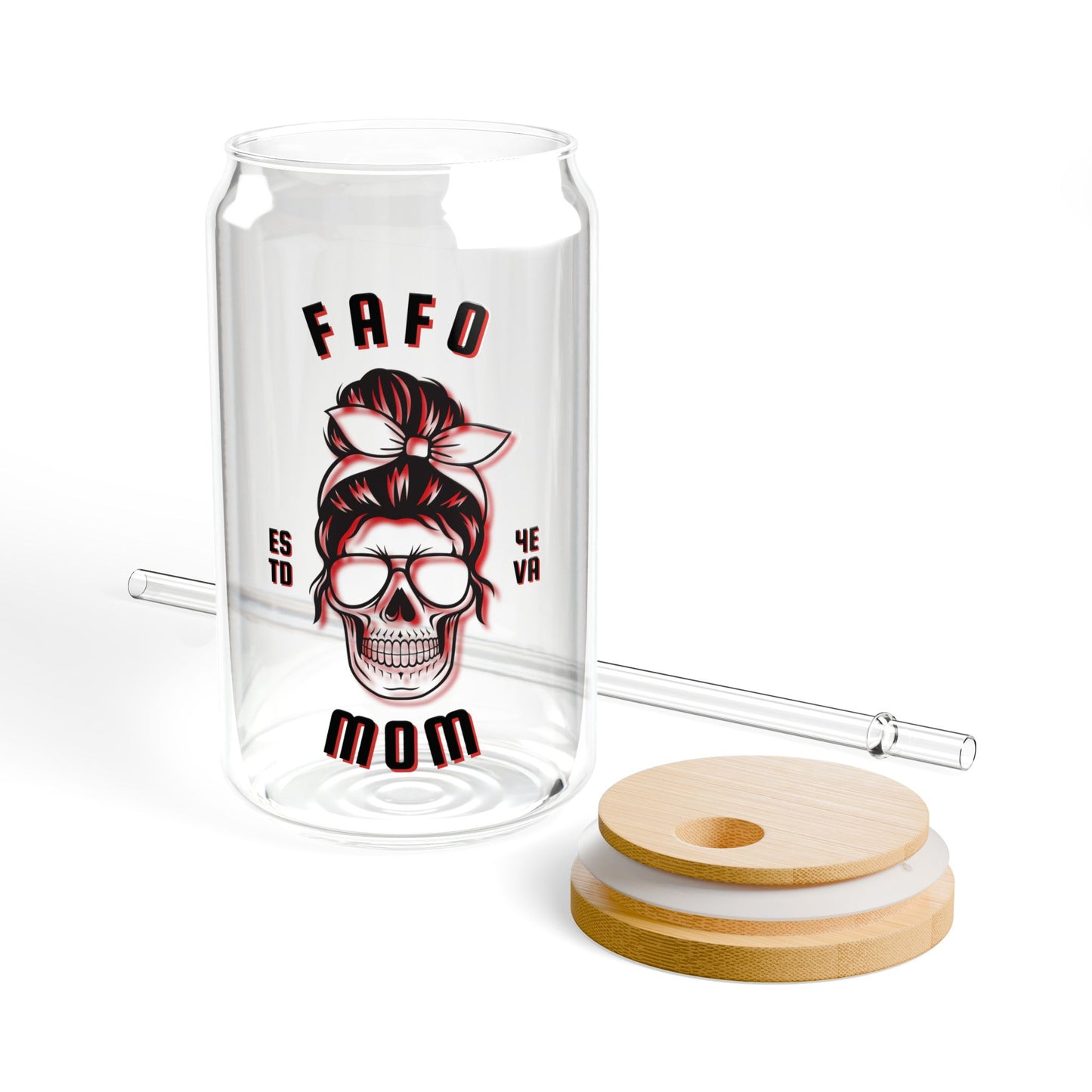 FAFO Mom Glass