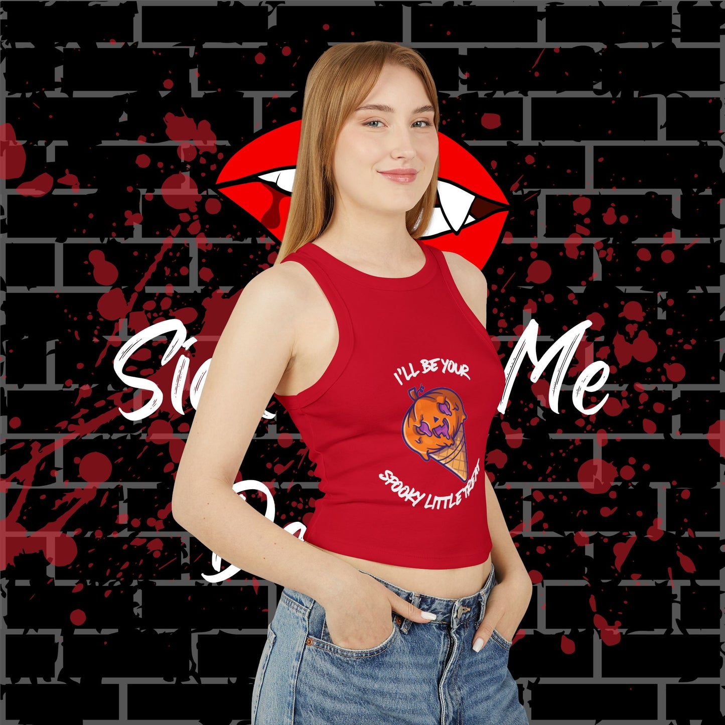 Spooky Treat Racer Tank