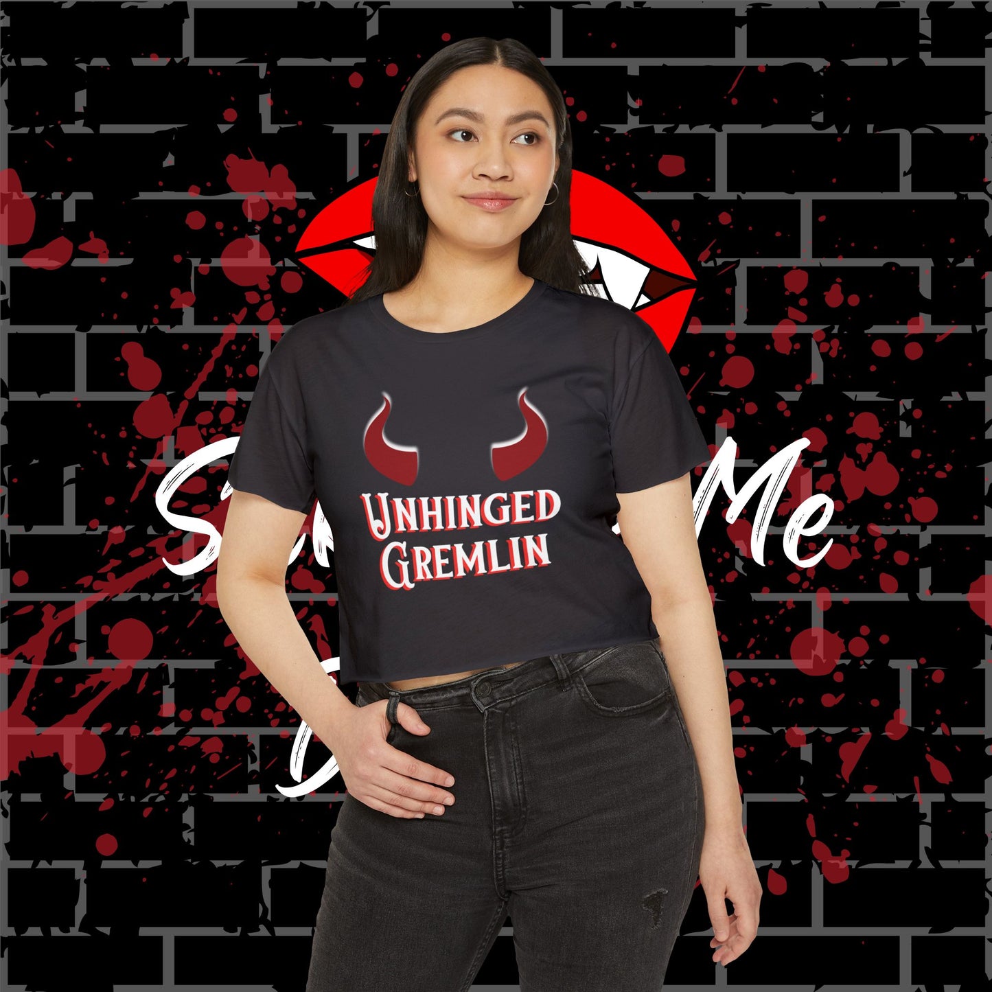 Unhinged Gremlin Crop Top