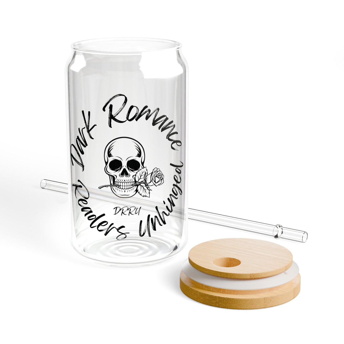 DRRU Logo Glass