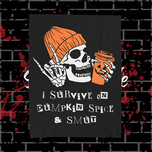 Pumpkin Spice & Smut Blanket
