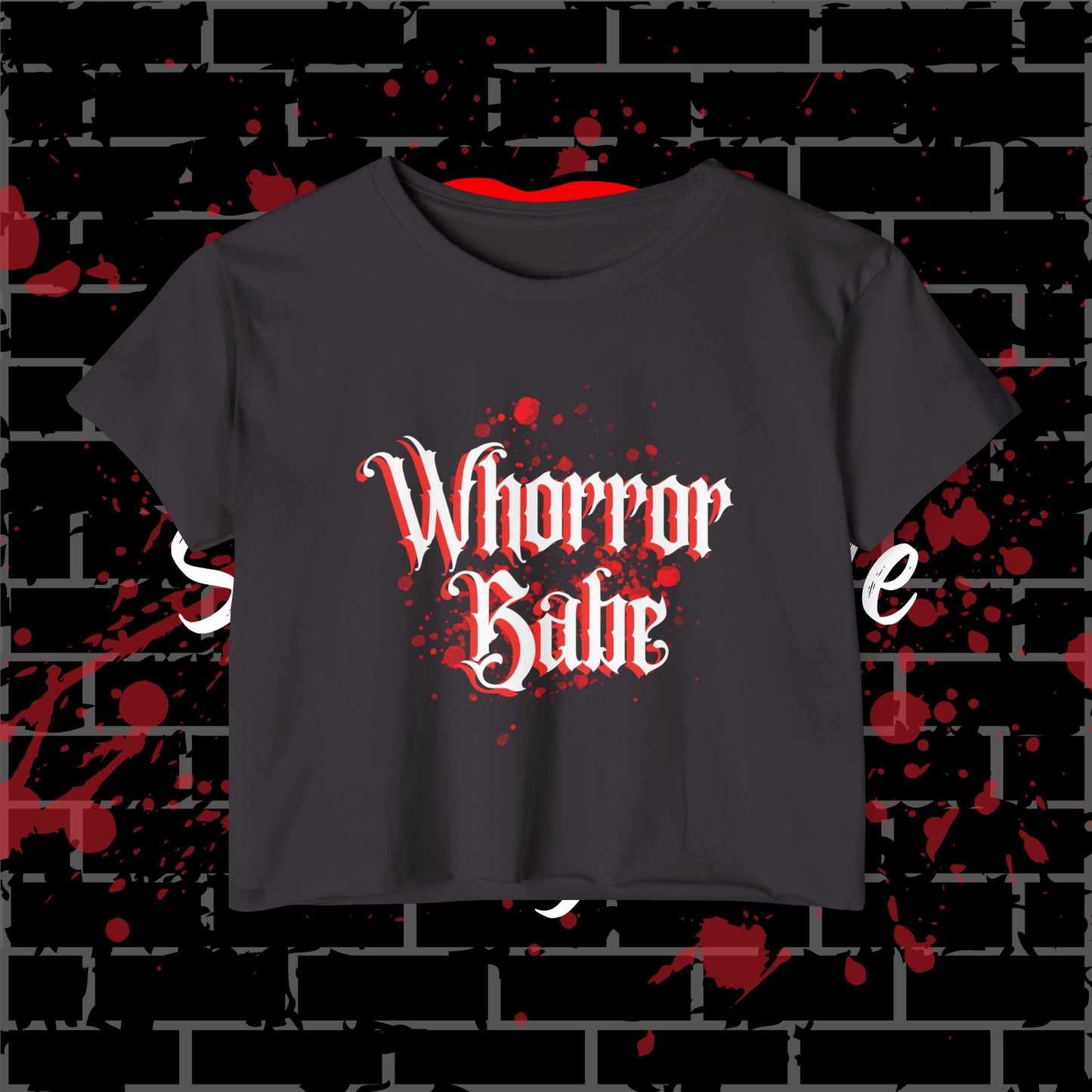 Whorror Babe Crop Top