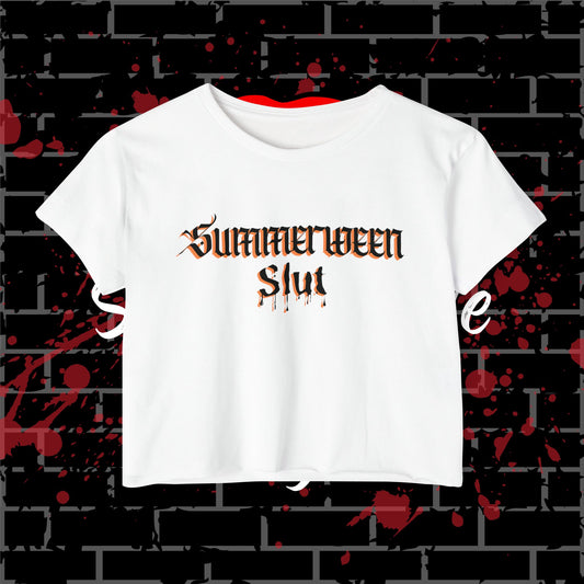 Summerween Crop Top