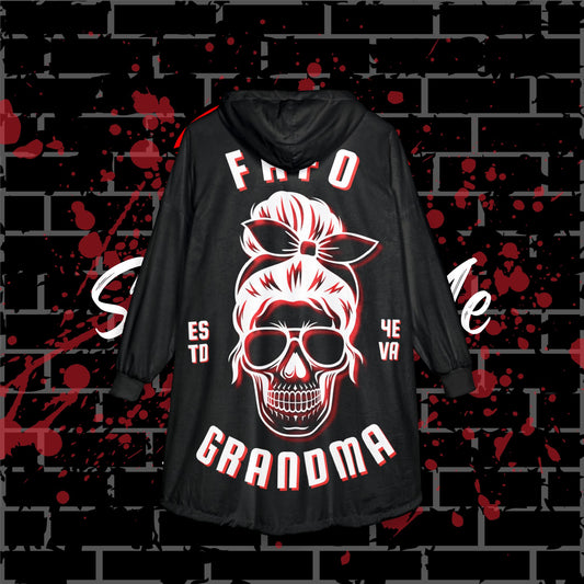 FAFO Grandma Hooded Blanket