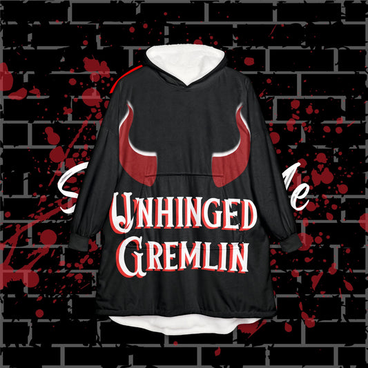 Unhinged Gremlin Hooded Blanket