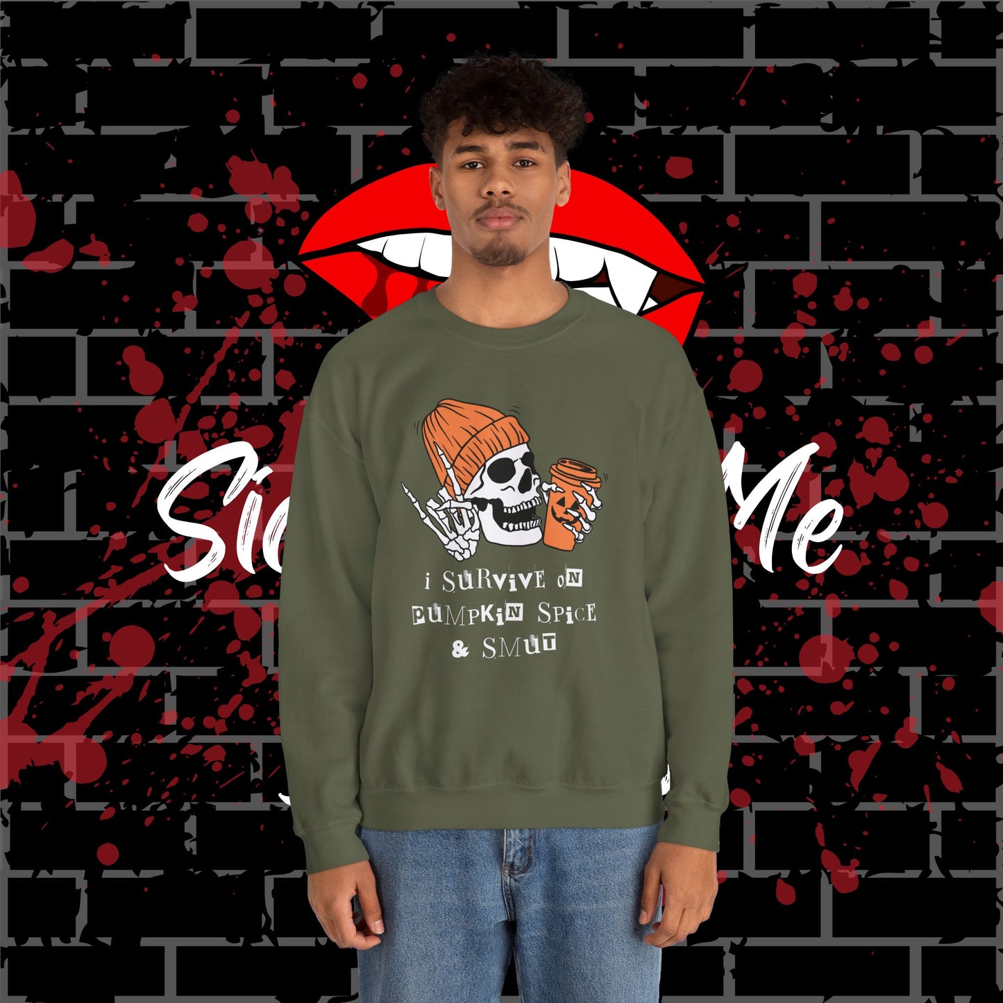 Pumpkin Spice & Smut Crewneck