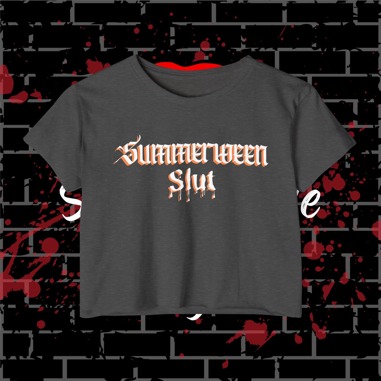 Summerween Crop Top