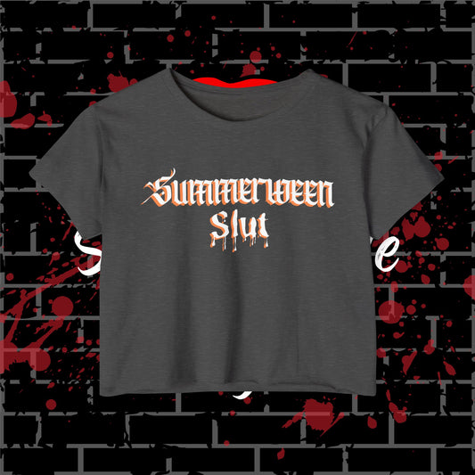 Summerween Crop Top