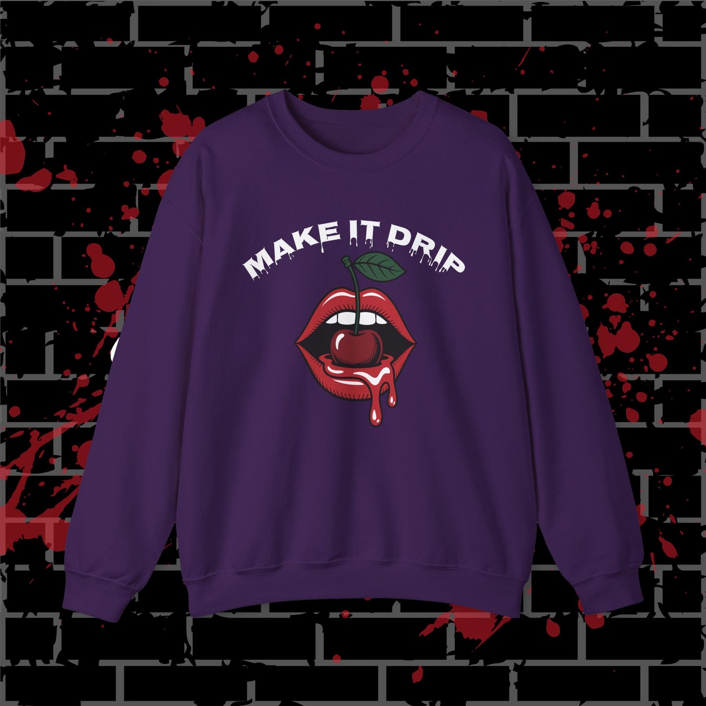 Make Drip Crewneck