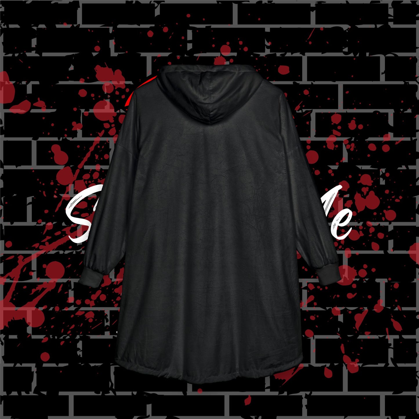Bite Me Hooded Blanket