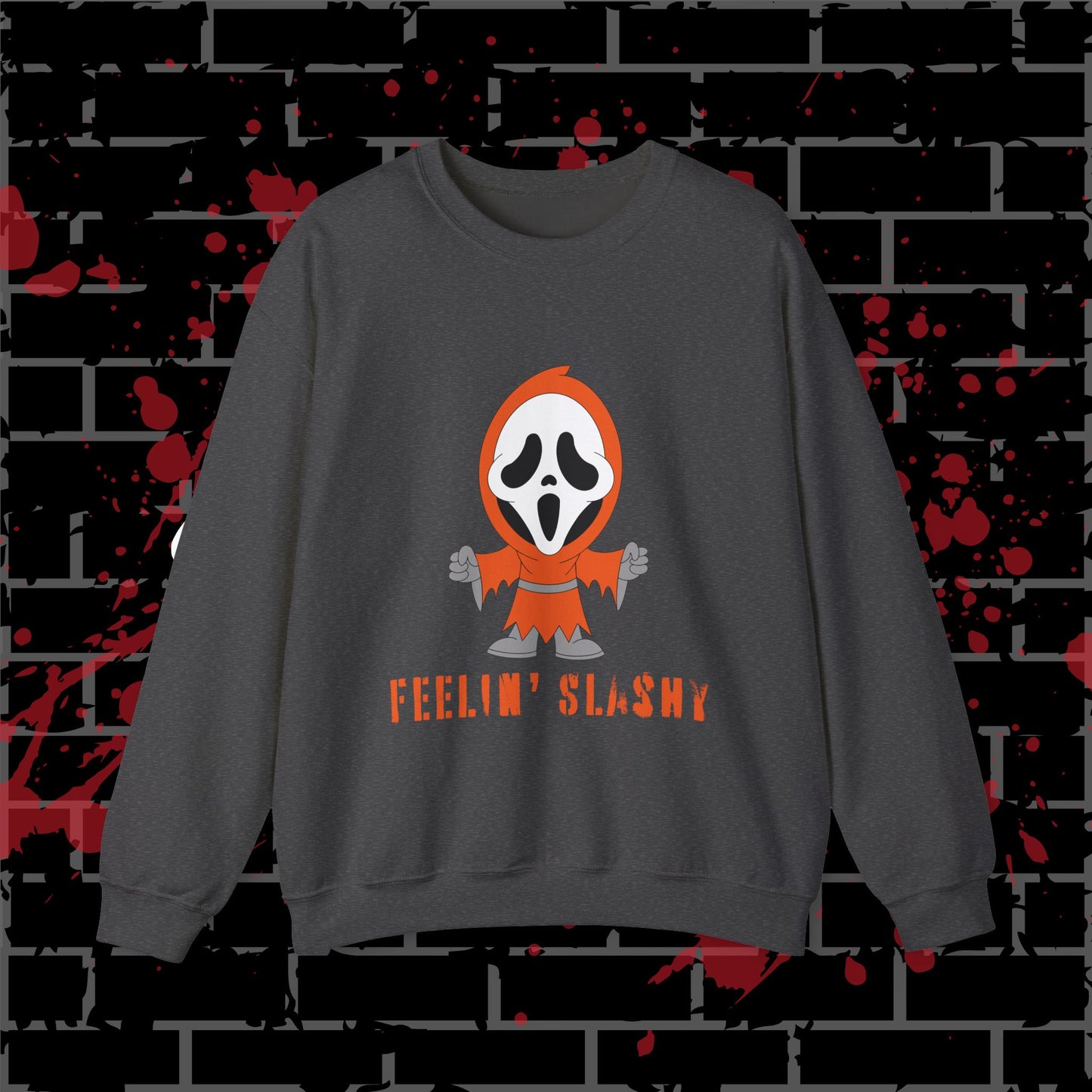 Feelin' Slashy Crewneck Sweatshirt