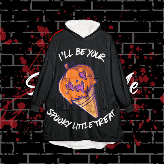 Spooky Treat Hooded Blanket