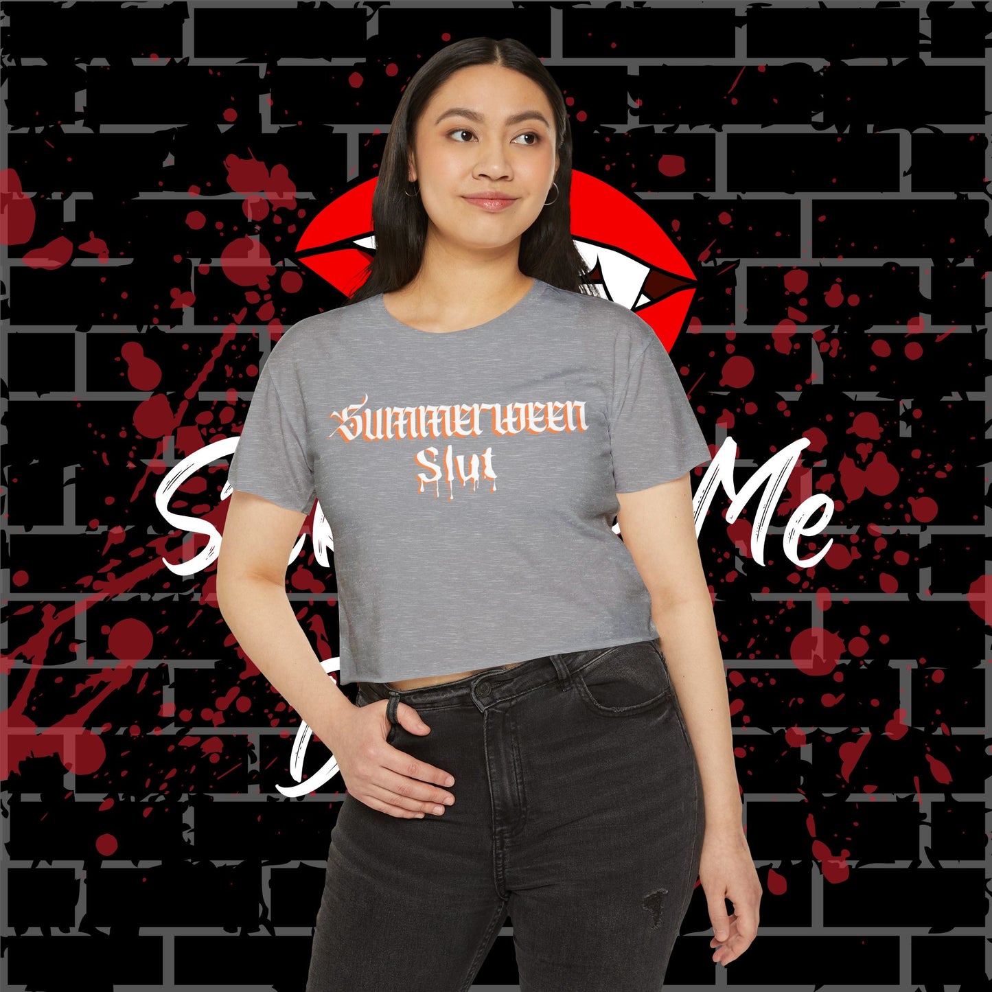 Summerween Crop Top