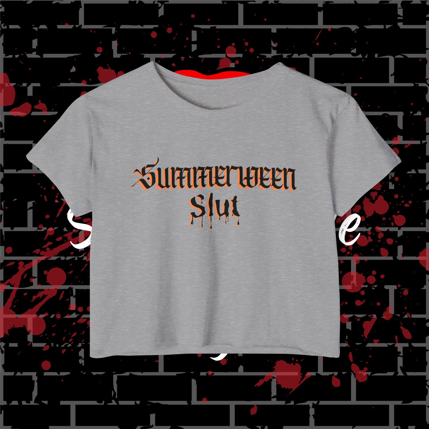 Summerween Crop Top
