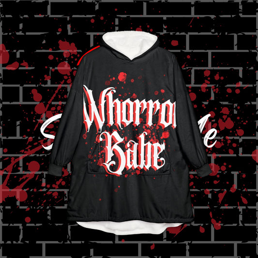 Whorror Babe Hooded Blanket