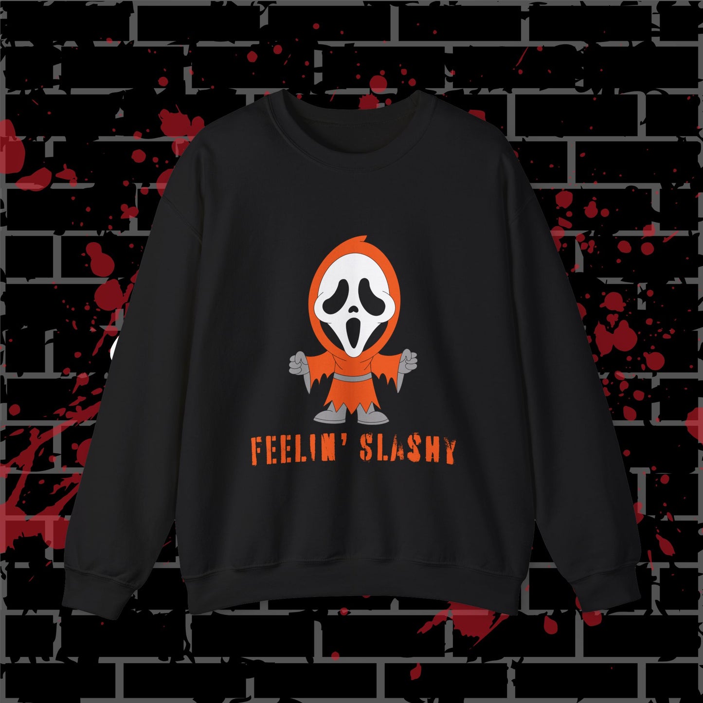 Feelin' Slashy Crewneck Sweatshirt