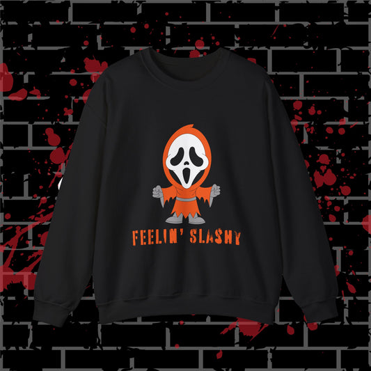Feelin' Slashy Crewneck Sweatshirt