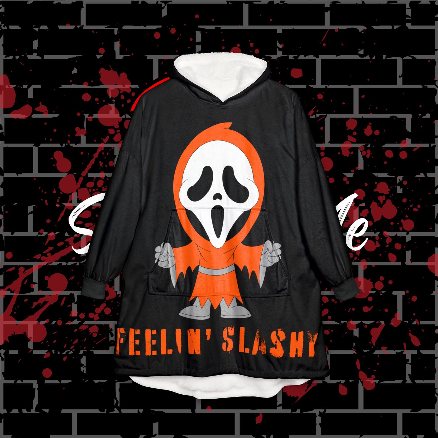 Feelin' Slashy Hooded Blanket