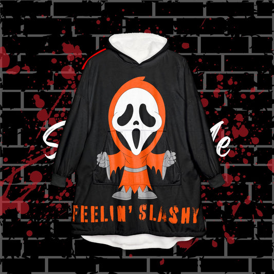 Feelin' Slashy Hooded Blanket